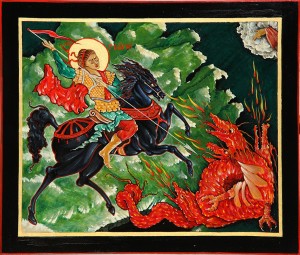 Combat de Saint George et du dragon